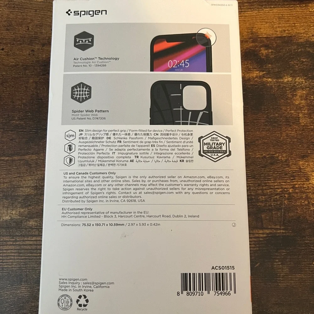 Spigen Core Armour iPhone 12 or 12 Pro Case